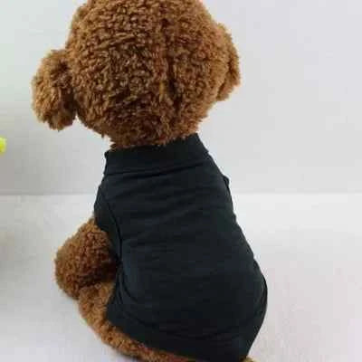Soft cotton shirt for dogs – summer vest / t-shirt