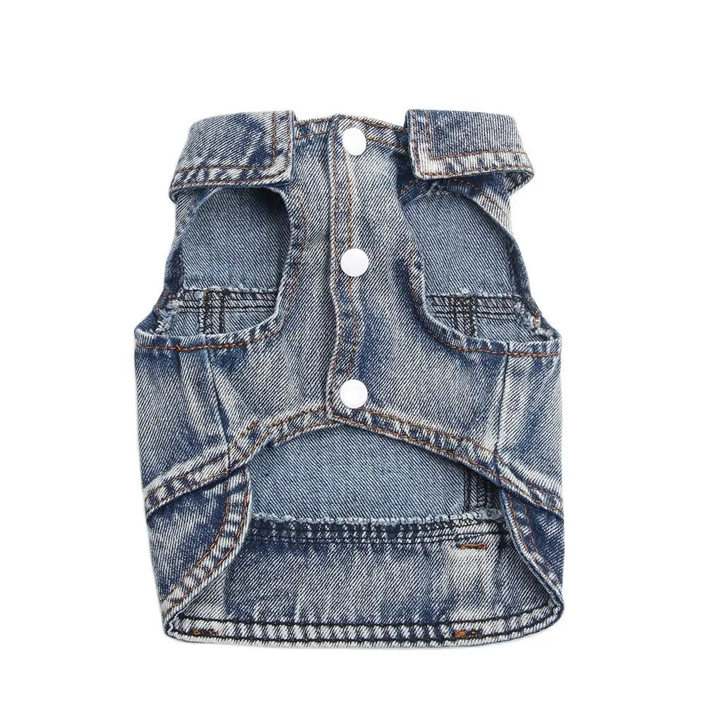 Denim dog clothing - Spring/Autumn