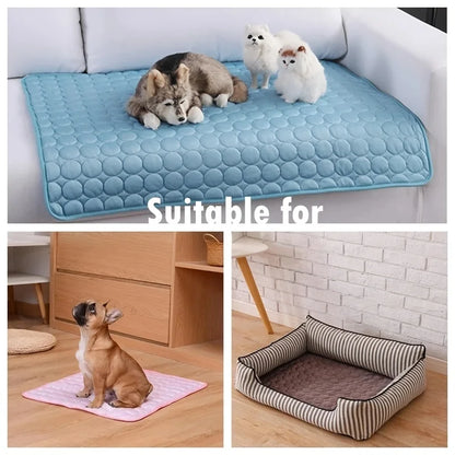 Cooling Mat for Pets - Pressure-Activated, No Electricity Needed