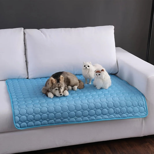 Cooling Mat for Pets - Pressure-Activated, No Electricity Needed