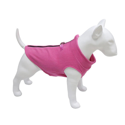 Winter fleece clothing for dogs