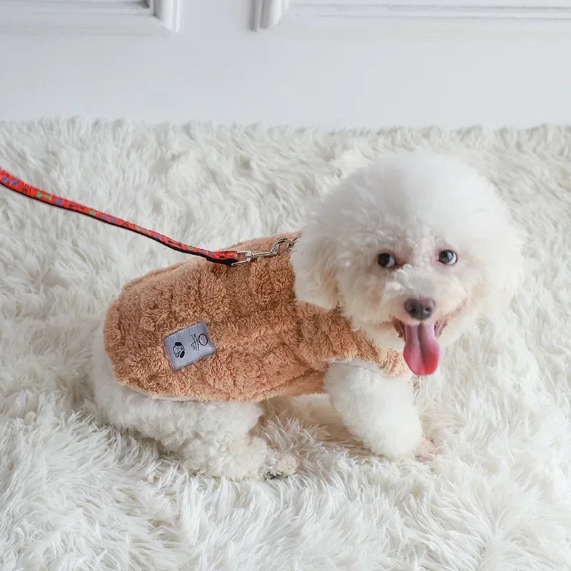 Soft dog clothing