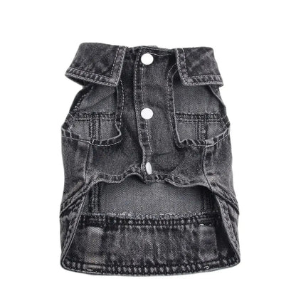 Denim dog clothing - Spring/Autumn