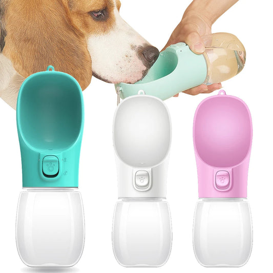 Portable water bottle for pets