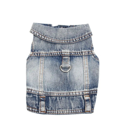 Denim dog clothing - Spring/Autumn