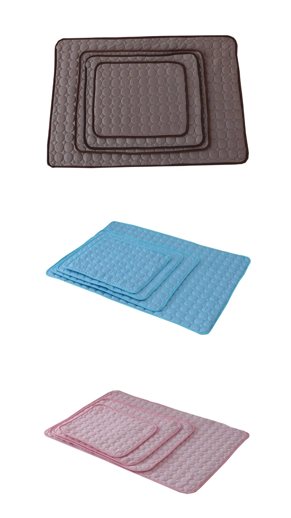 Cooling Mat for Pets - Pressure-Activated, No Electricity Needed