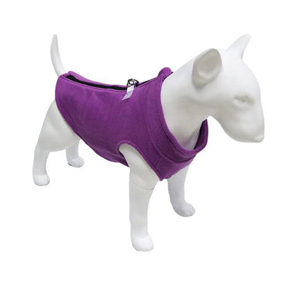 Winter fleece clothing for dogs