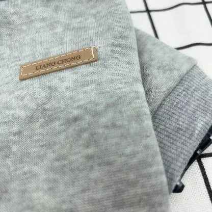 Dog clothes with collar