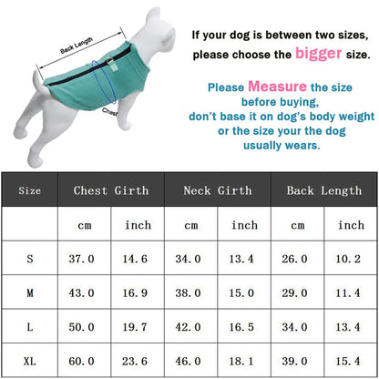 Winter fleece clothing for dogs