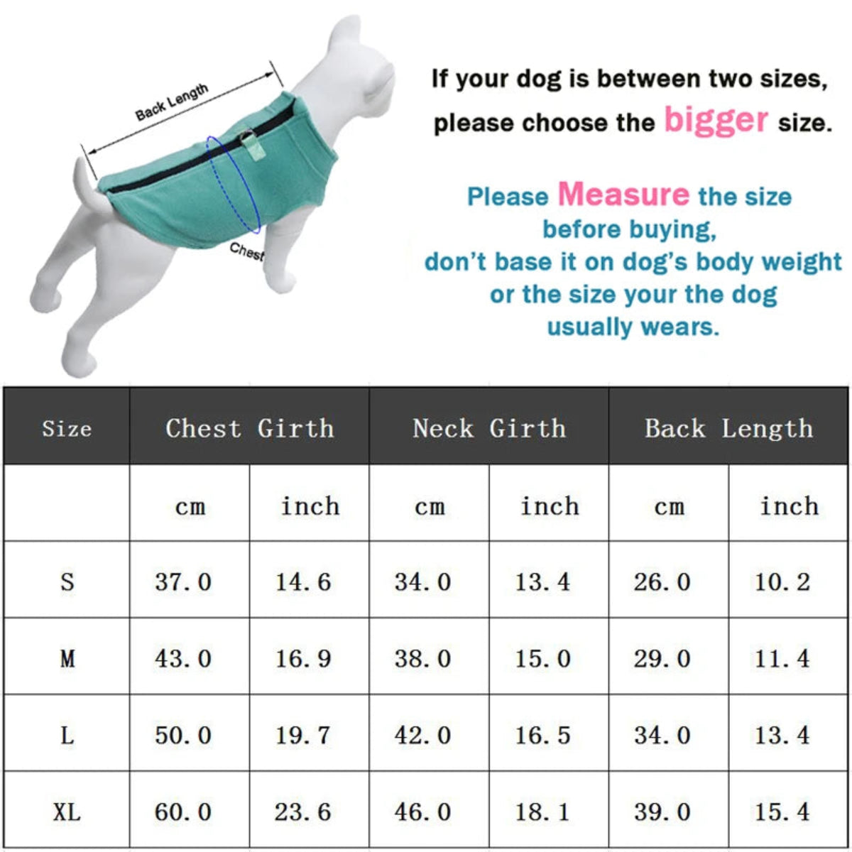 Winter fleece clothing for dogs