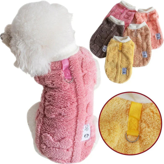 Soft dog clothing