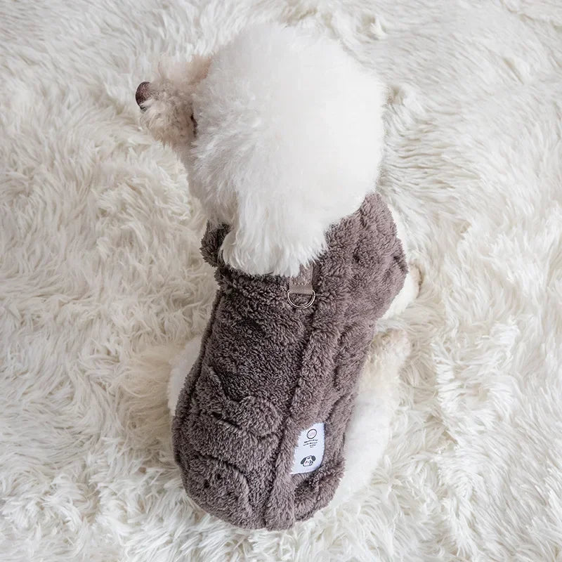 Soft dog clothing