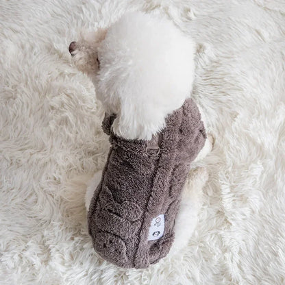 Soft dog clothing
