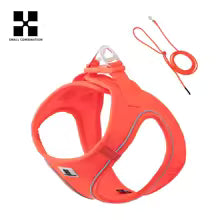 Dog harness and leash – adjustable and reflective set