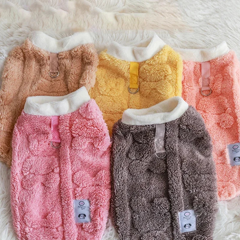 Soft dog clothing