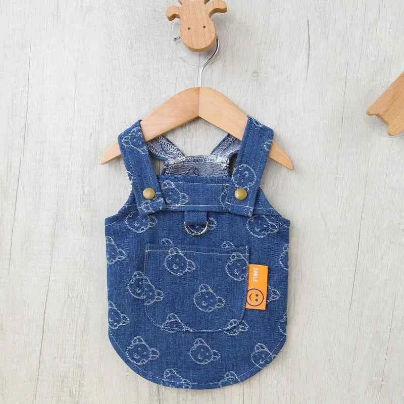Denim Dog Dress – Cute Summer Outfit for Small Dogs