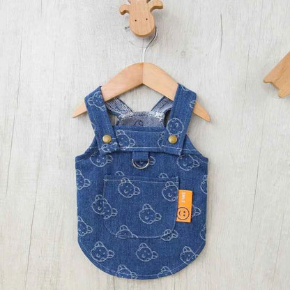 Denim Dog Dress – Cute Summer Outfit for Small Dogs