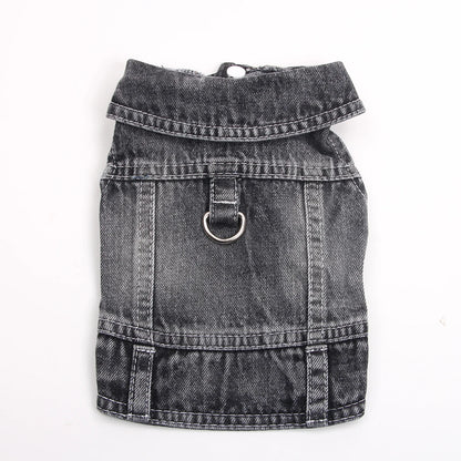 Denim dog clothing - Spring/Autumn