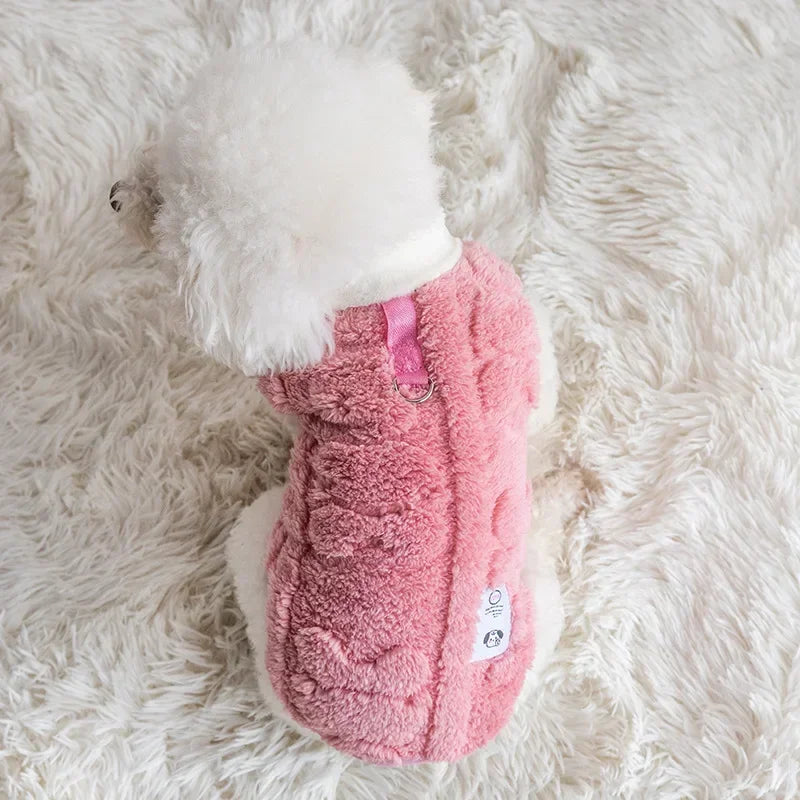Soft dog clothing