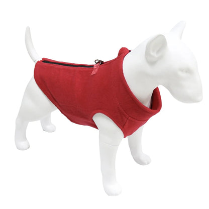 Winter fleece clothing for dogs