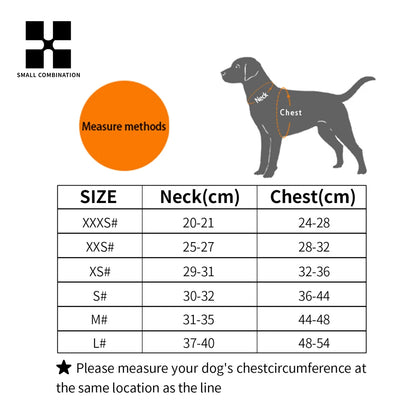 Dog harness and leash – adjustable and reflective set