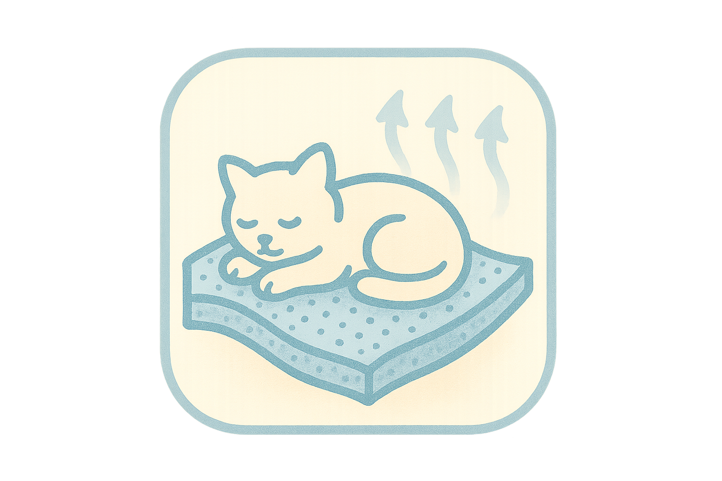 Beautiful small icon for Breathable lining keeps your pet cozy